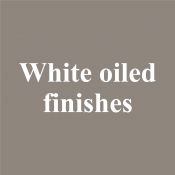 White oiled finishes